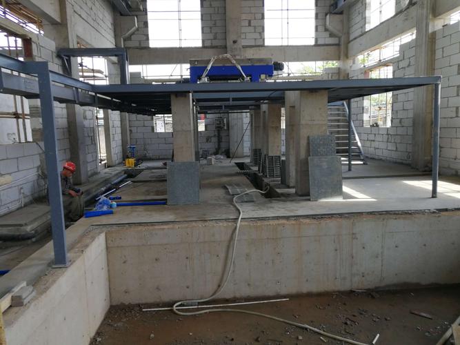 海口市白沙门污水处理厂(一期)系统除臭工程2019.4.24现场施工进展情