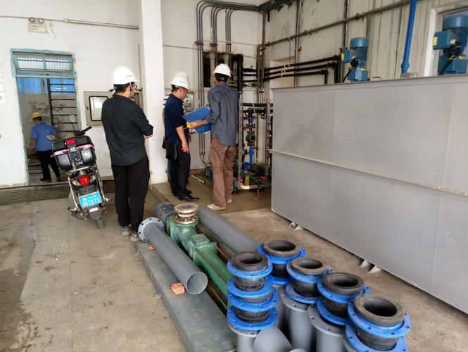 白沙门污水处理一厂脱泥机房迁移工程2019.3.18现场施工进展情况